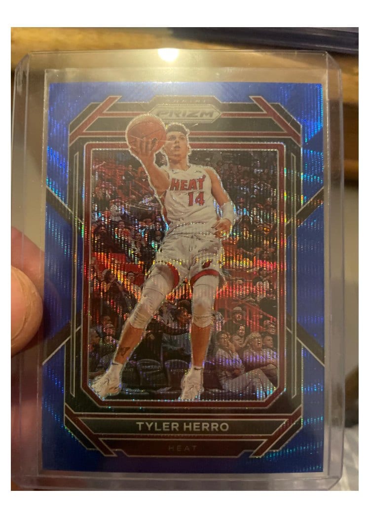 2022-23 Panini Prizm Base Set Tyler Herro #166 card
