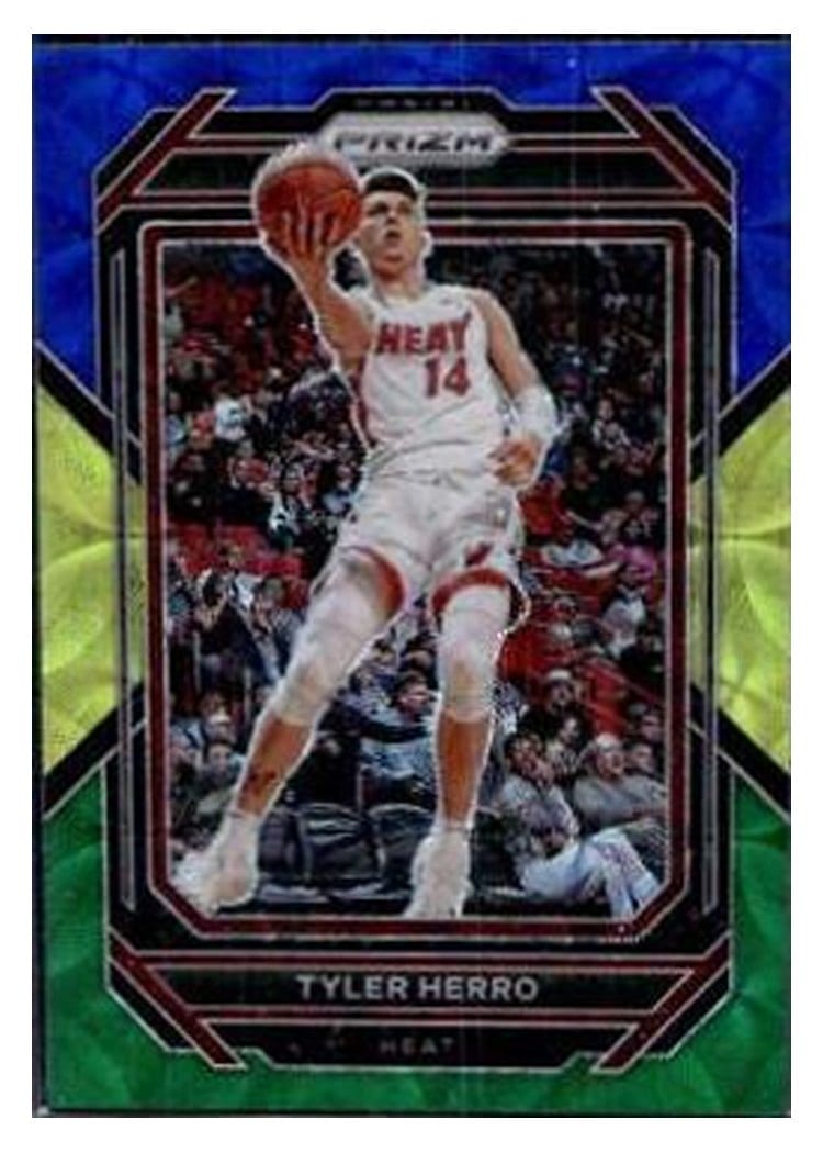 2022-23 Panini Prizm Base Set Tyler Herro #166 card