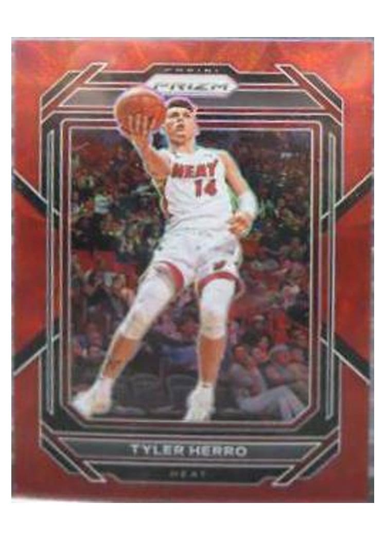 2022-23 Panini Prizm Base Set Tyler Herro #166 card