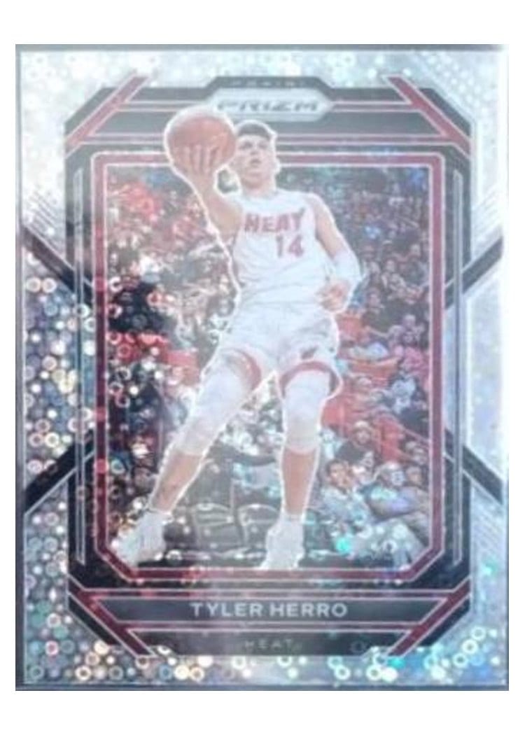2022-23 Panini Prizm Base Set Tyler Herro #166 card