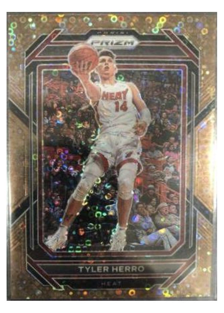 2022-23 Panini Prizm Base Set Tyler Herro #166 card