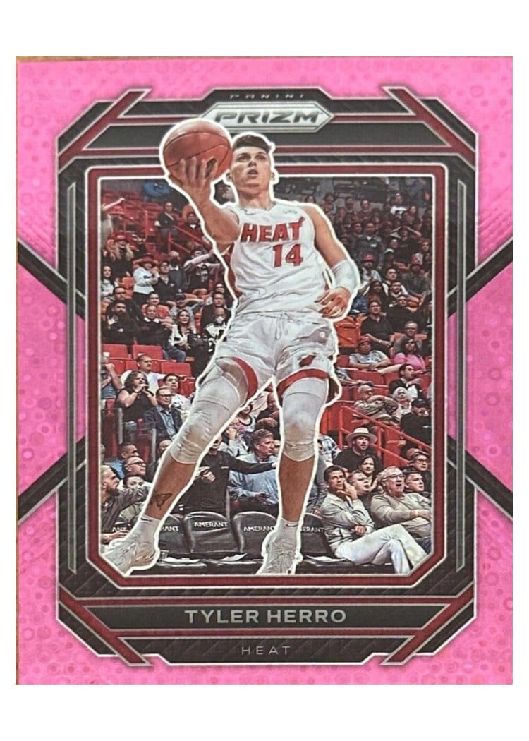 2022-23 Panini Prizm Base Set Tyler Herro #166 card