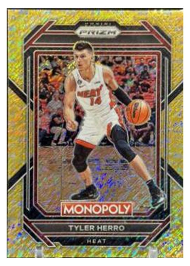 2022-23 Panini Prizm Base Set Tyler Herro #166 card