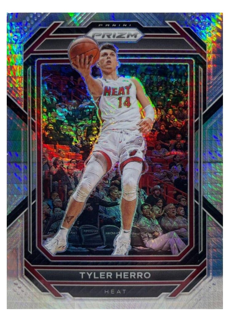 2022-23 Panini Prizm Base Set Tyler Herro #166 card