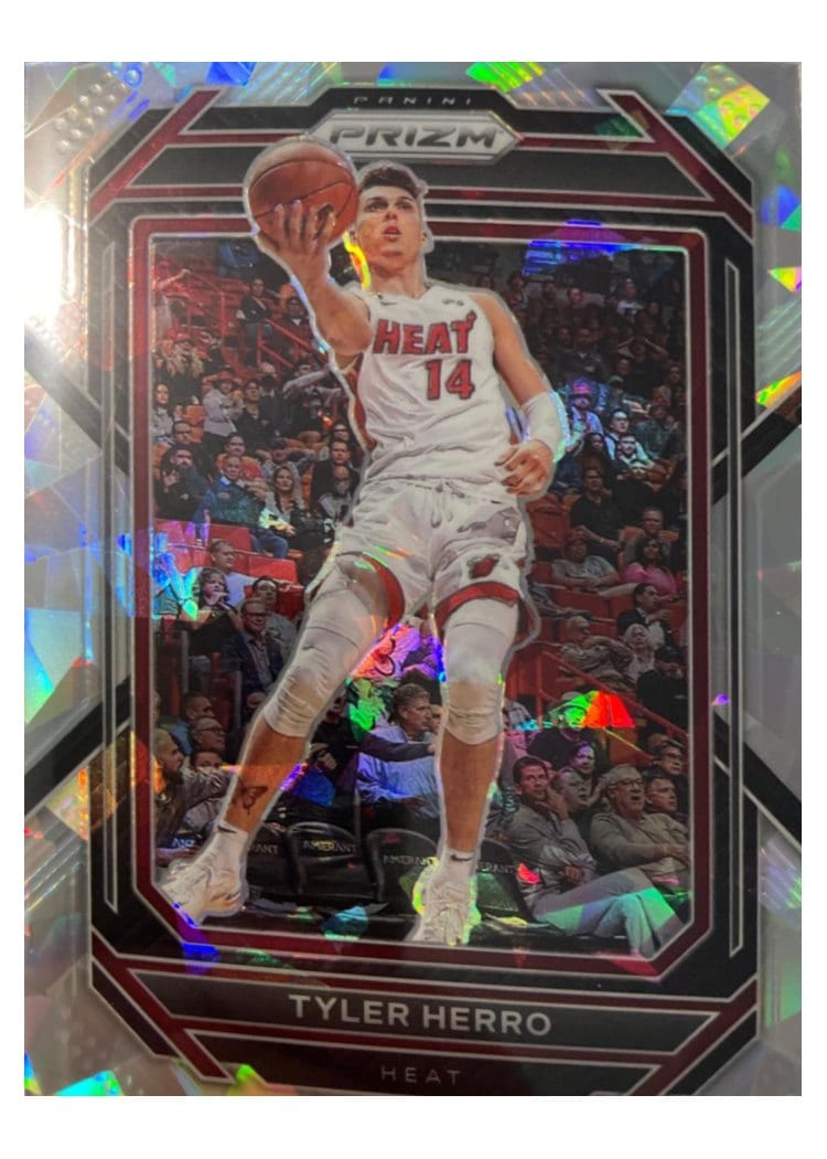 2022-23 Panini Prizm Base Set Tyler Herro #166 card