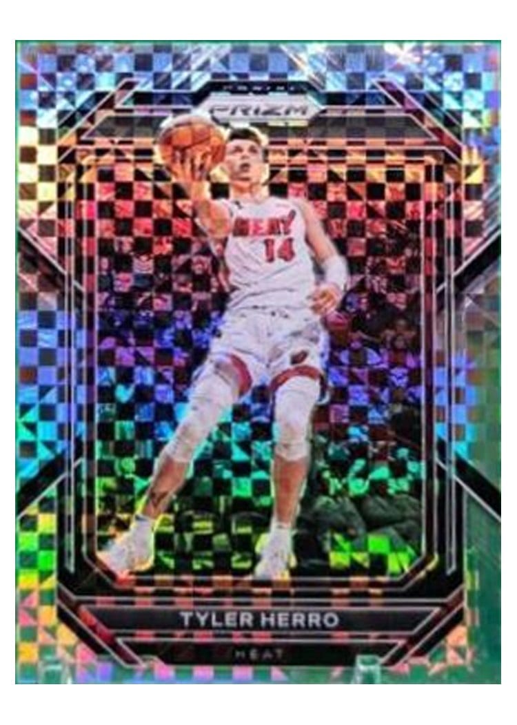 2022-23 Panini Prizm Base Set Tyler Herro #166 card