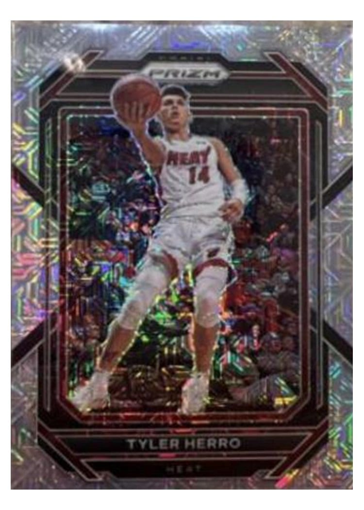 2022-23 Panini Prizm Base Set Tyler Herro #166 card