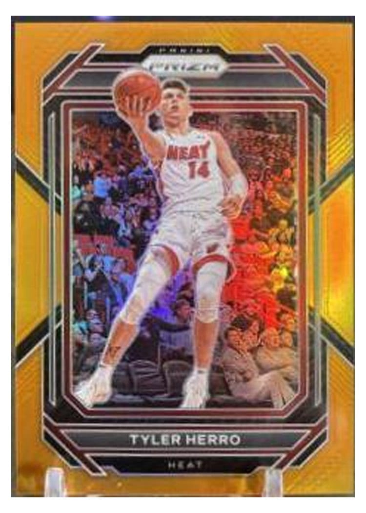 2022-23 Panini Prizm Base Set Tyler Herro #166 card