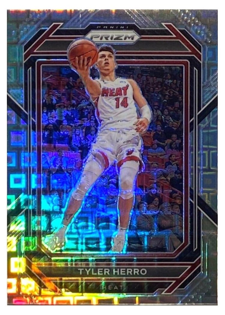 2022-23 Panini Prizm Base Set Tyler Herro #166 card