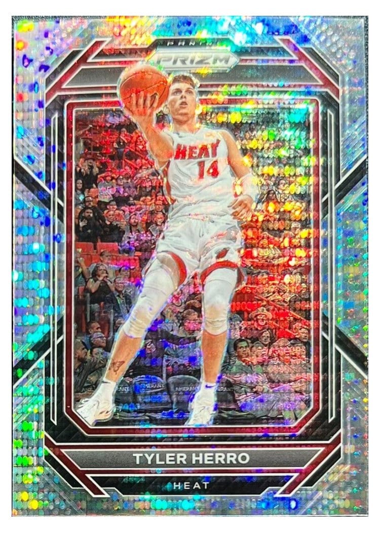 2022-23 Panini Prizm Base Set Tyler Herro #166 card
