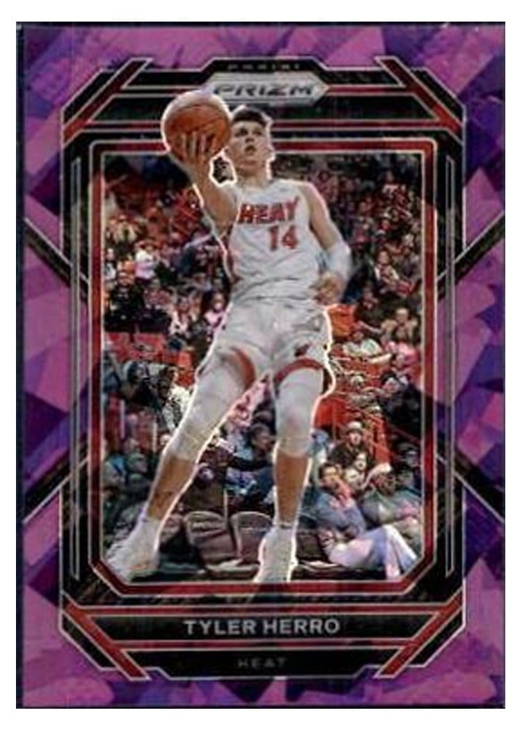 2022-23 Panini Prizm Base Set Tyler Herro #166 card