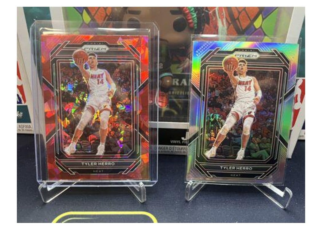 2022-23 Panini Prizm Base Set Tyler Herro #166 card