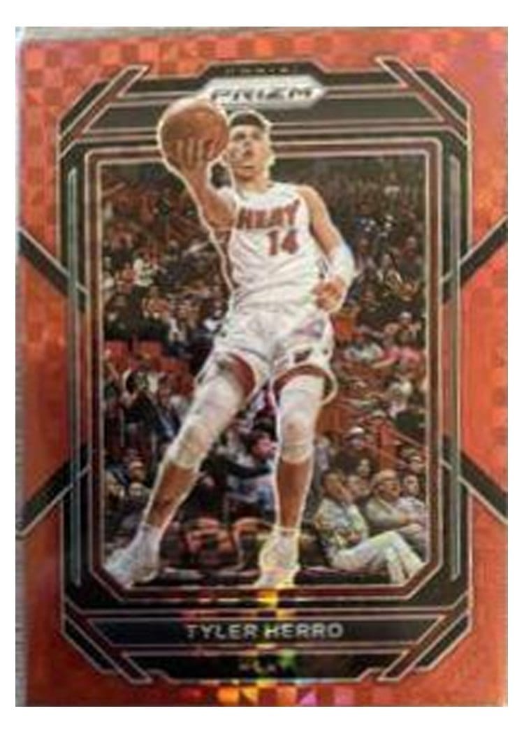2022-23 Panini Prizm Base Set Tyler Herro #166 card