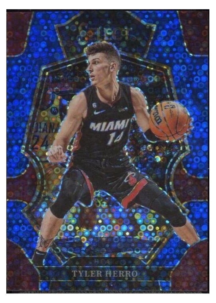 2022-23 Panini Select Base Set Tyler Herro #143 card