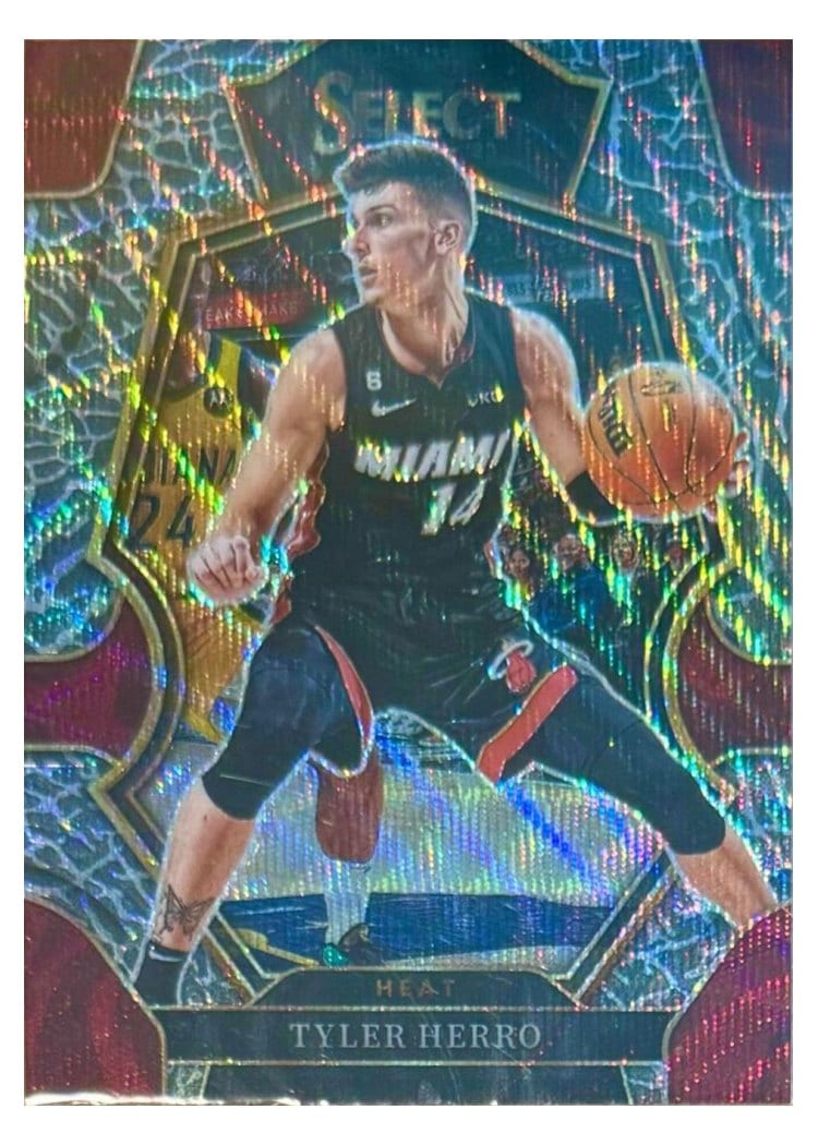 2022-23 Panini Select Base Set Tyler Herro #143 card