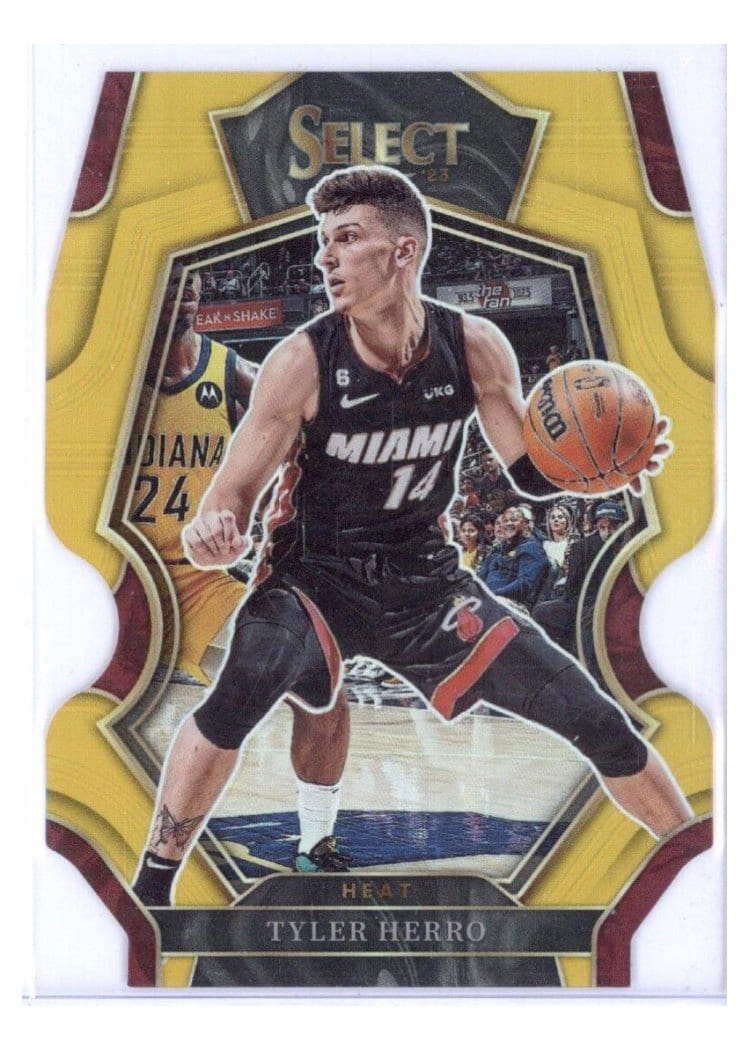 2022-23 Panini Select Base Set Tyler Herro #143 card