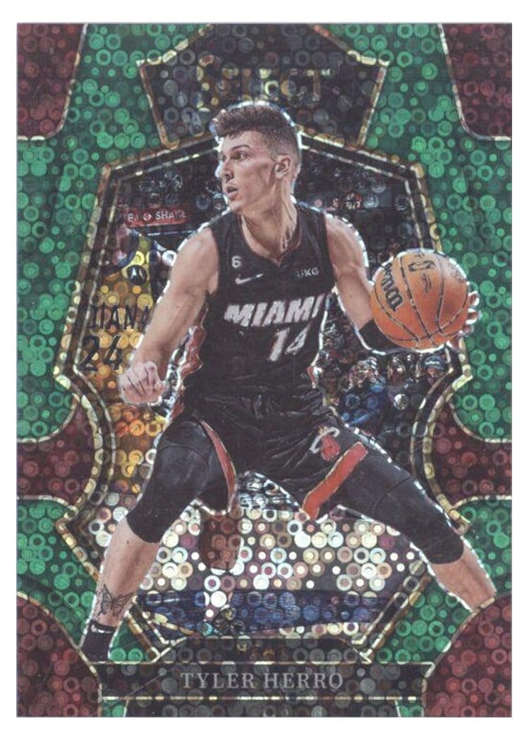 2022-23 Panini Select Base Set Tyler Herro #143 card