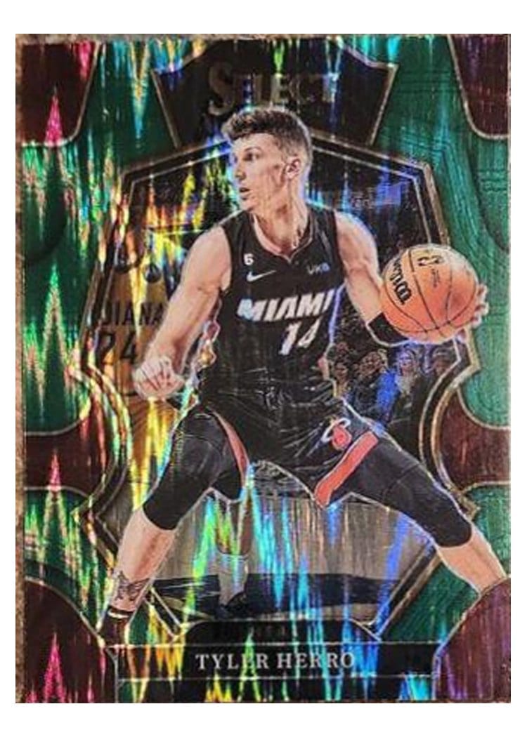2022-23 Panini Select Base Set Tyler Herro #143 card