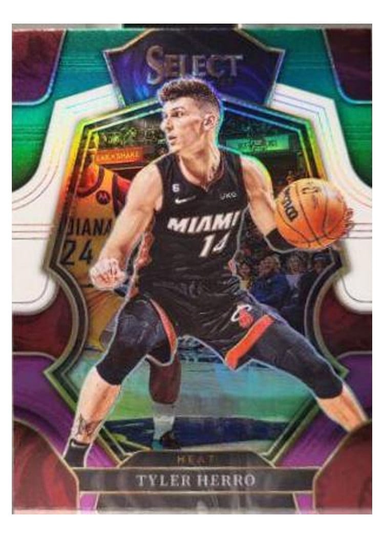 2022-23 Panini Select Base Set Tyler Herro #143 card