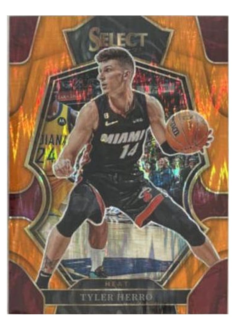 2022-23 Panini Select Base Set Tyler Herro #143 card