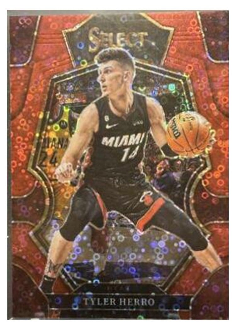 2022-23 Panini Select Base Set Tyler Herro #143 card