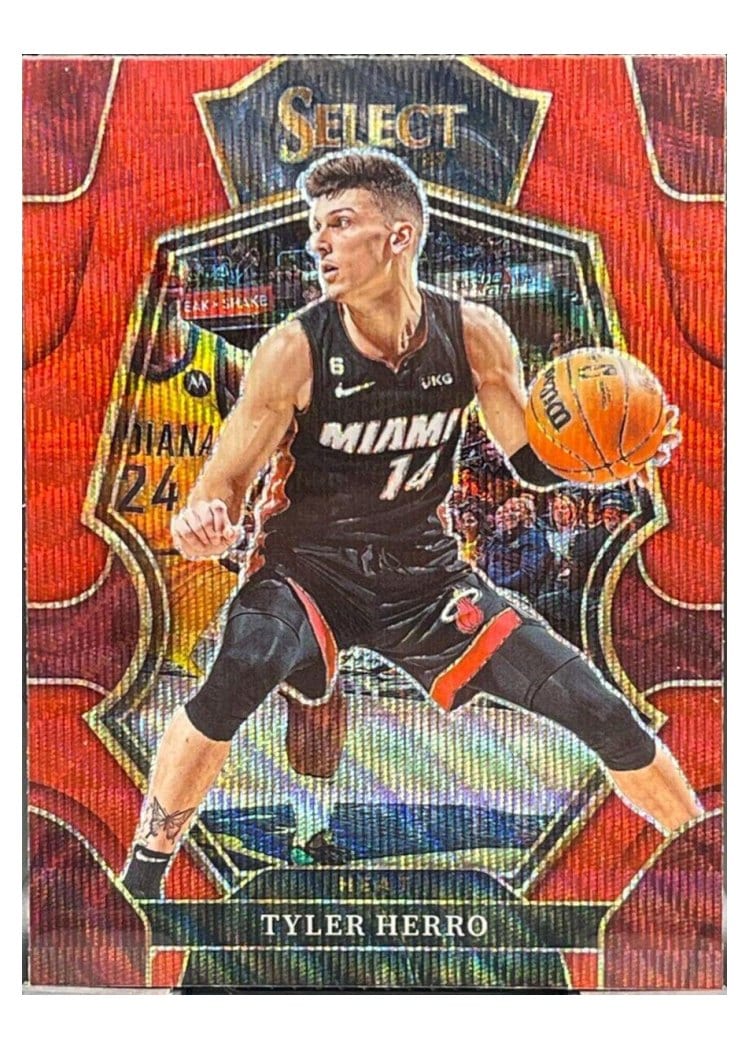 2022-23 Panini Select Base Set Tyler Herro #143 card