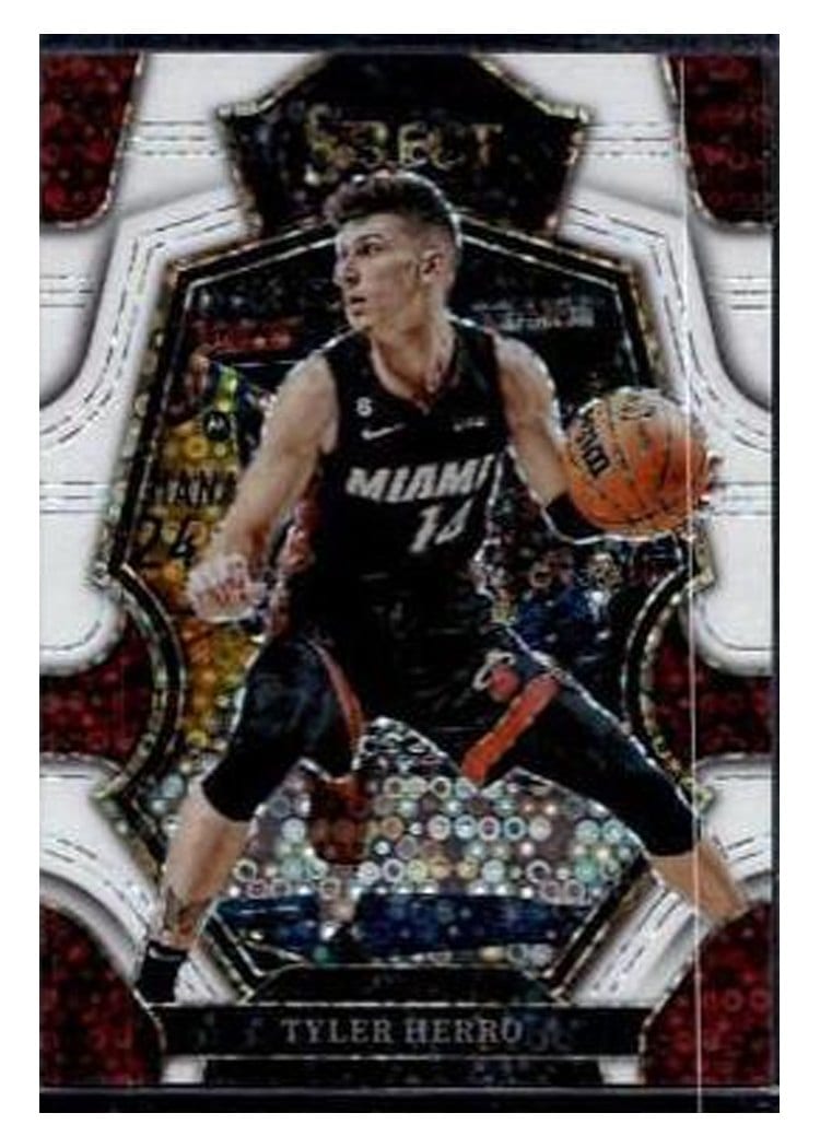 2022-23 Panini Select Base Set Tyler Herro #143 card
