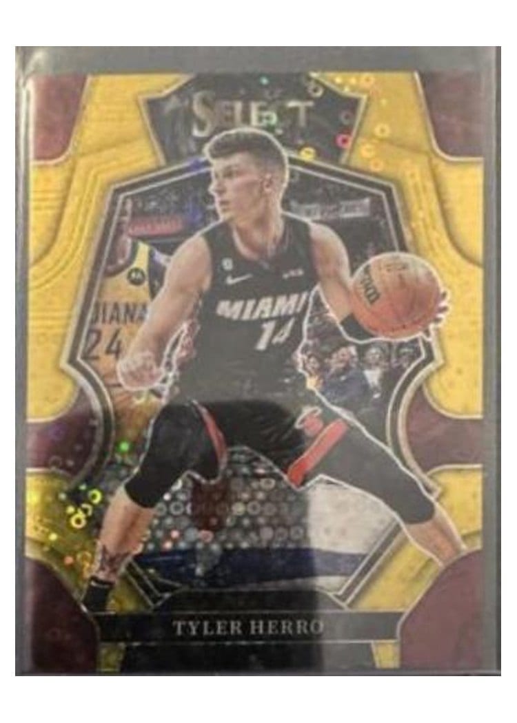 2022-23 Panini Select Base Set Tyler Herro #243 card