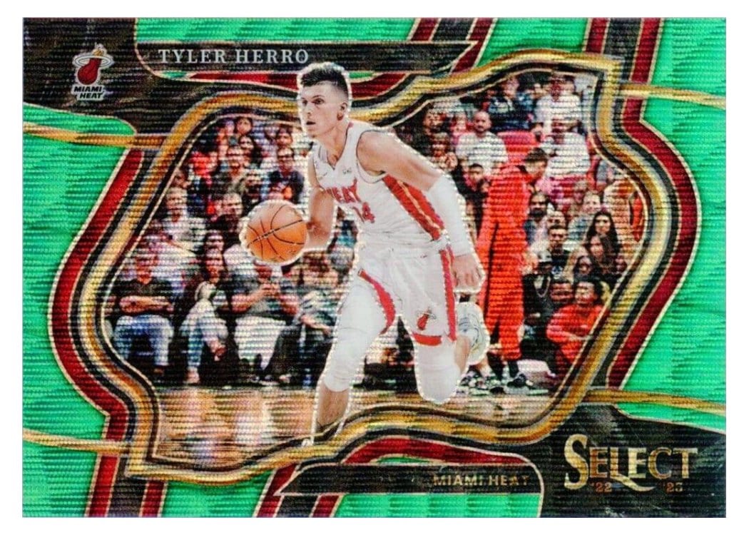 2022-23 Panini Select Base Set Tyler Herro #243 card
