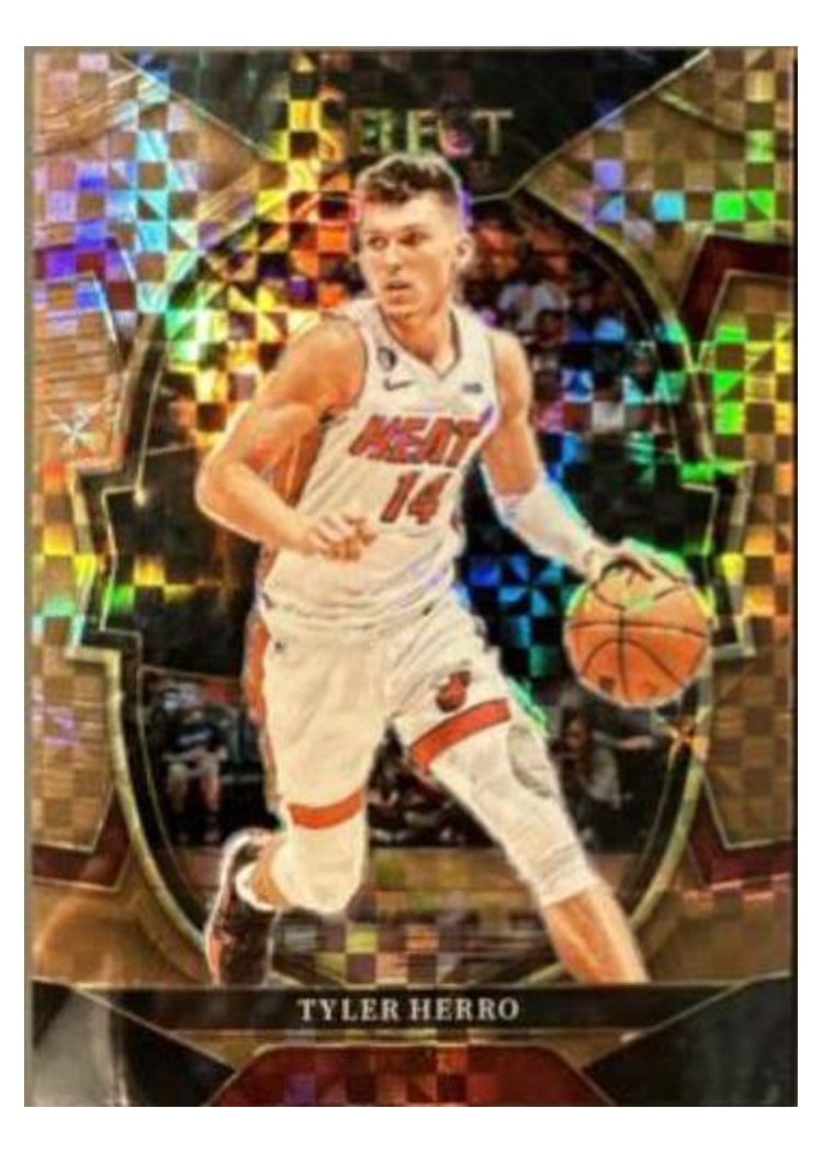 2022-23 Panini Select Base Set Tyler Herro #43 card