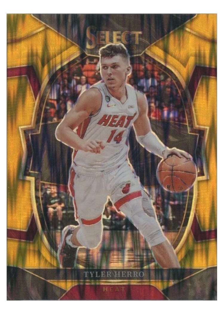 2022-23 Panini Select Base Set Tyler Herro #43 card