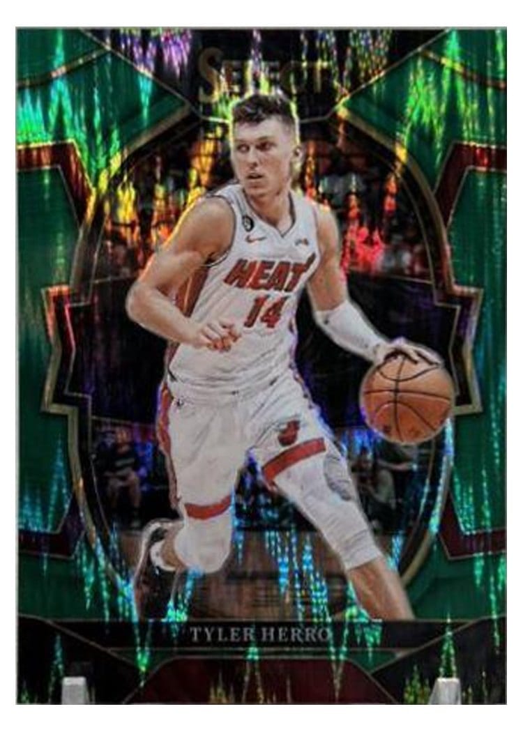 2022-23 Panini Select Base Set Tyler Herro #43 card