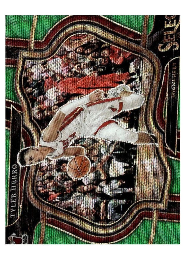 2022-23 Panini Select Base Set Tyler Herro #43 card