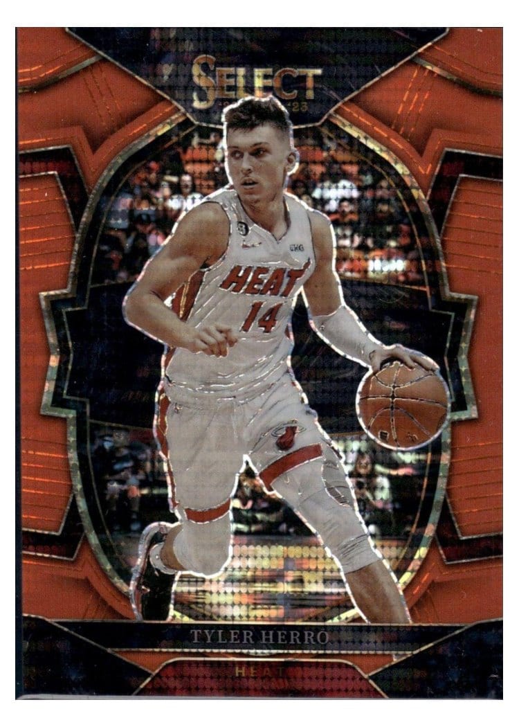 2022-23 Panini Select Base Set Tyler Herro #43 card