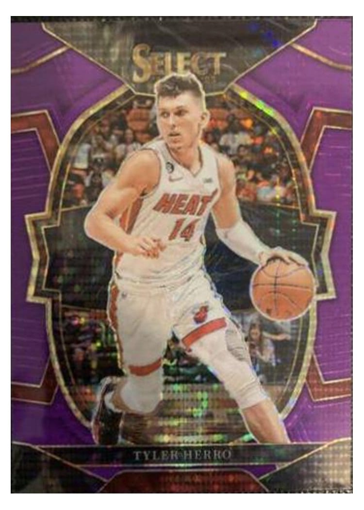 2022-23 Panini Select Base Set Tyler Herro #43 card