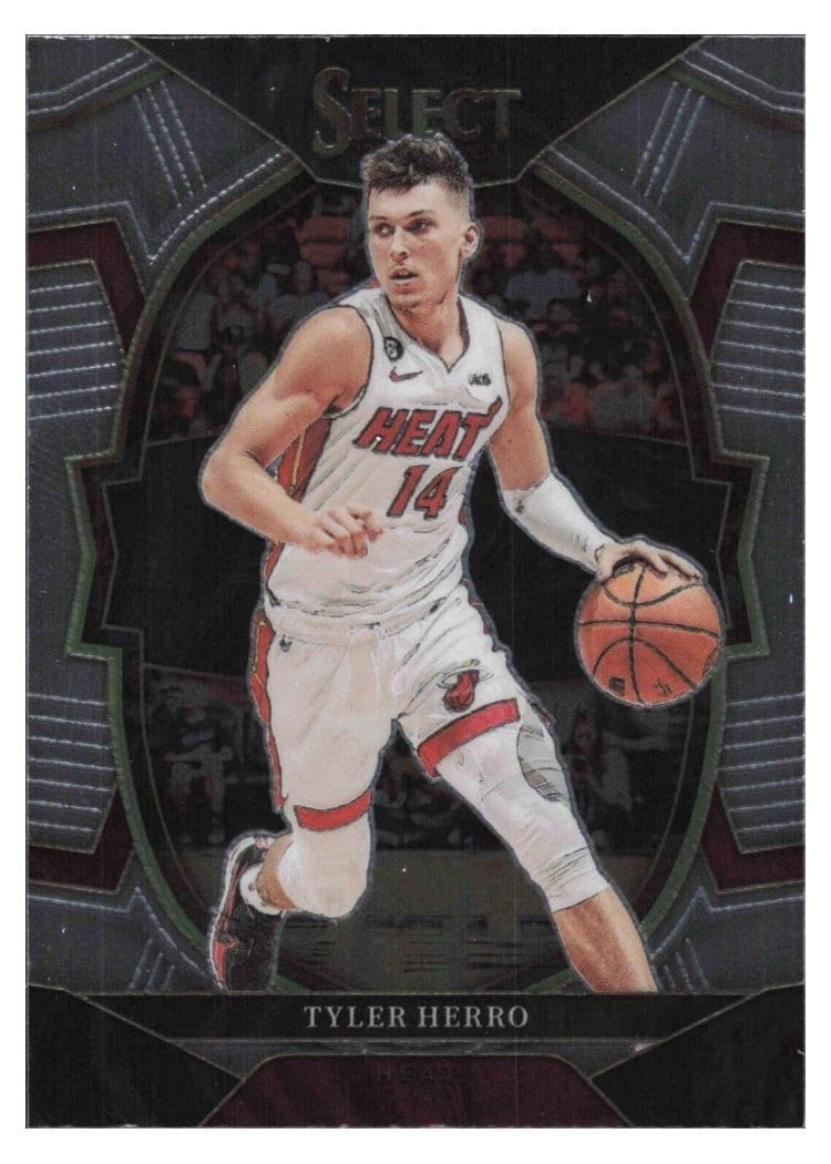 2022-23 Panini Select Base Set Tyler Herro #43 card