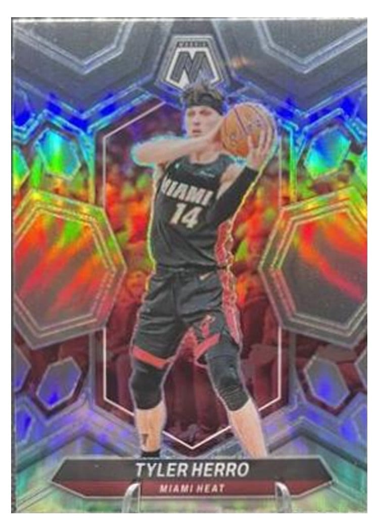 2023-24 Panini Mosaic Base Set Tyler Herro #11 card
