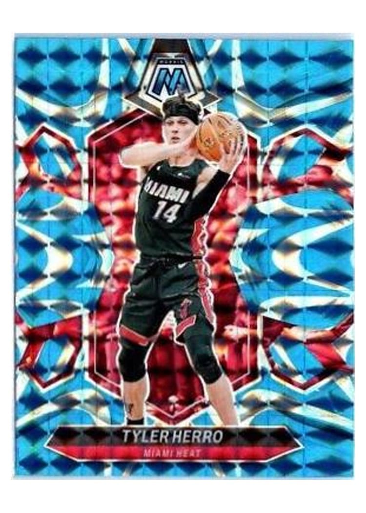 2023-24 Panini Mosaic Base Set Tyler Herro #11 card