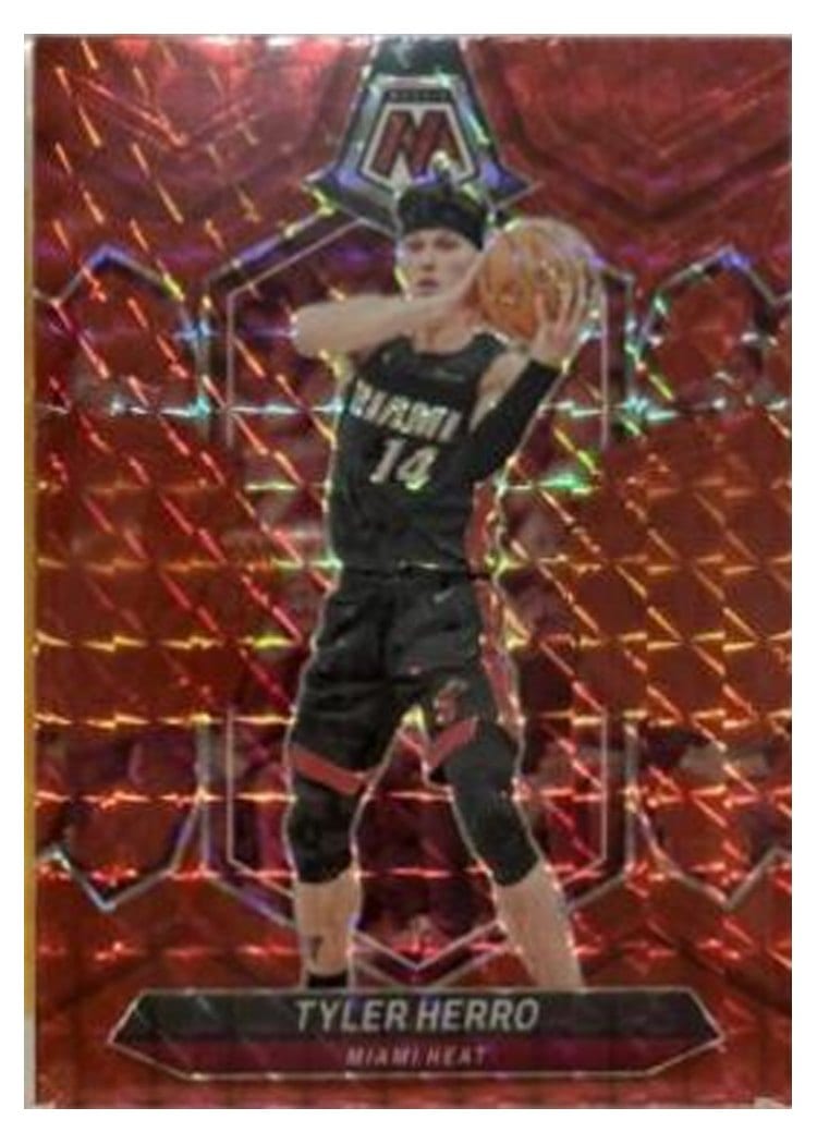 2023-24 Panini Mosaic Base Set Tyler Herro #11 card