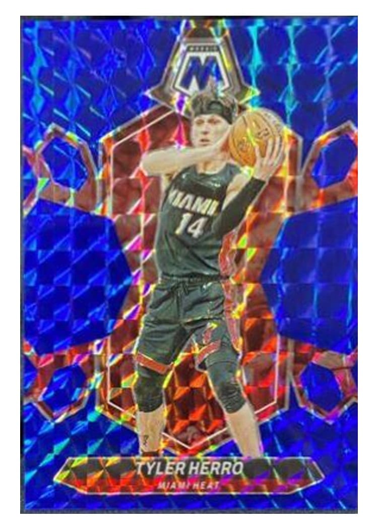 2023-24 Panini Mosaic Base Set Tyler Herro #11 card