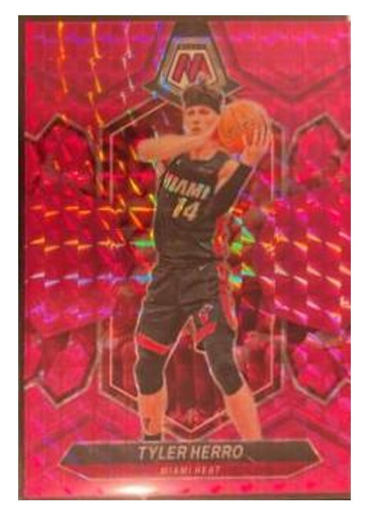 2023-24 Panini Mosaic Base Set Tyler Herro #11 card