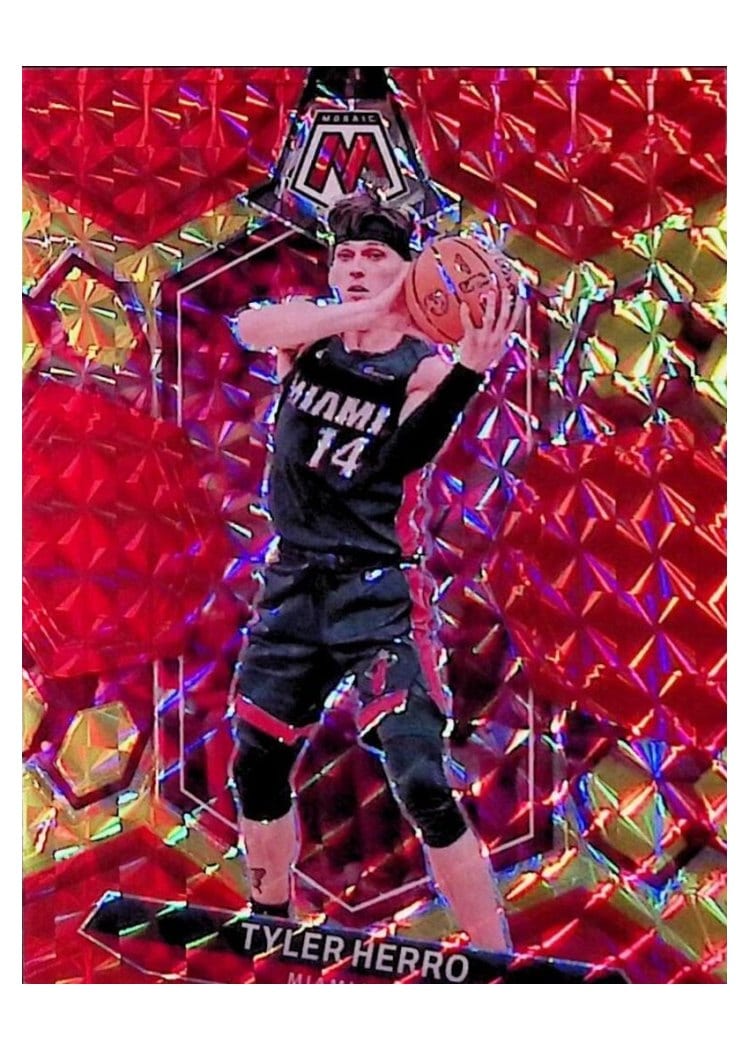 2023-24 Panini Mosaic Base Set Tyler Herro #11 card