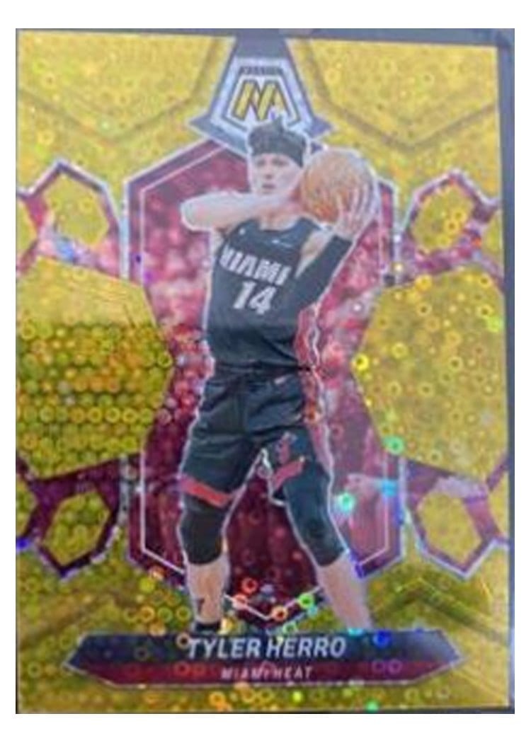 2023-24 Panini Mosaic Base Set Tyler Herro #11 card