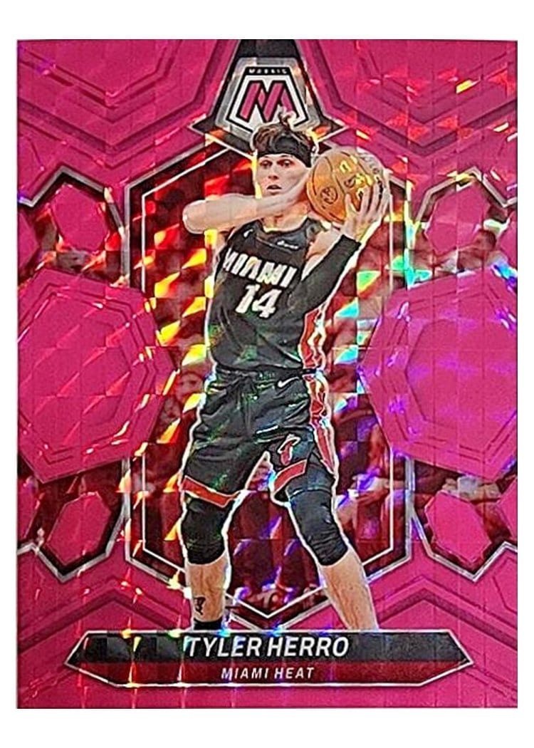 2023-24 Panini Mosaic Base Set Tyler Herro #11 card