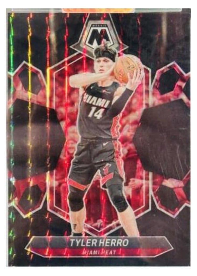 2023-24 Panini Mosaic Base Set Tyler Herro #11 card
