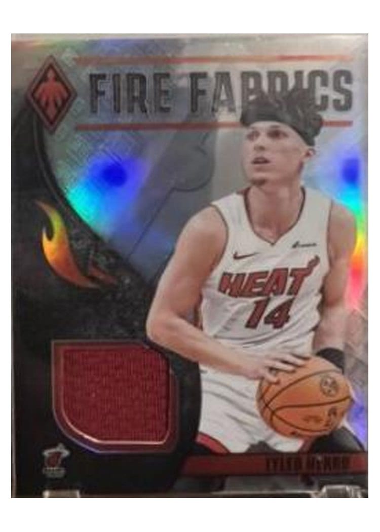 2023-24 Panini Phoenix Fire Fabrics Tyler Herro #FF-HER card
