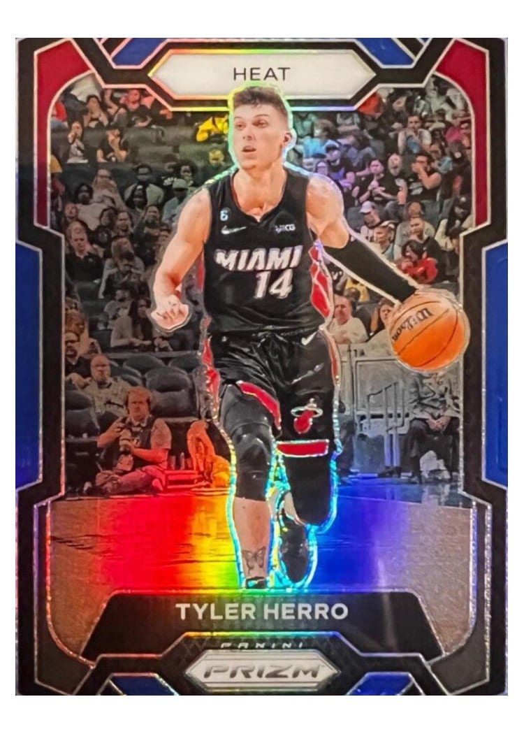 2023-24 Panini Prizm Base Set Tyler Herro #32 card