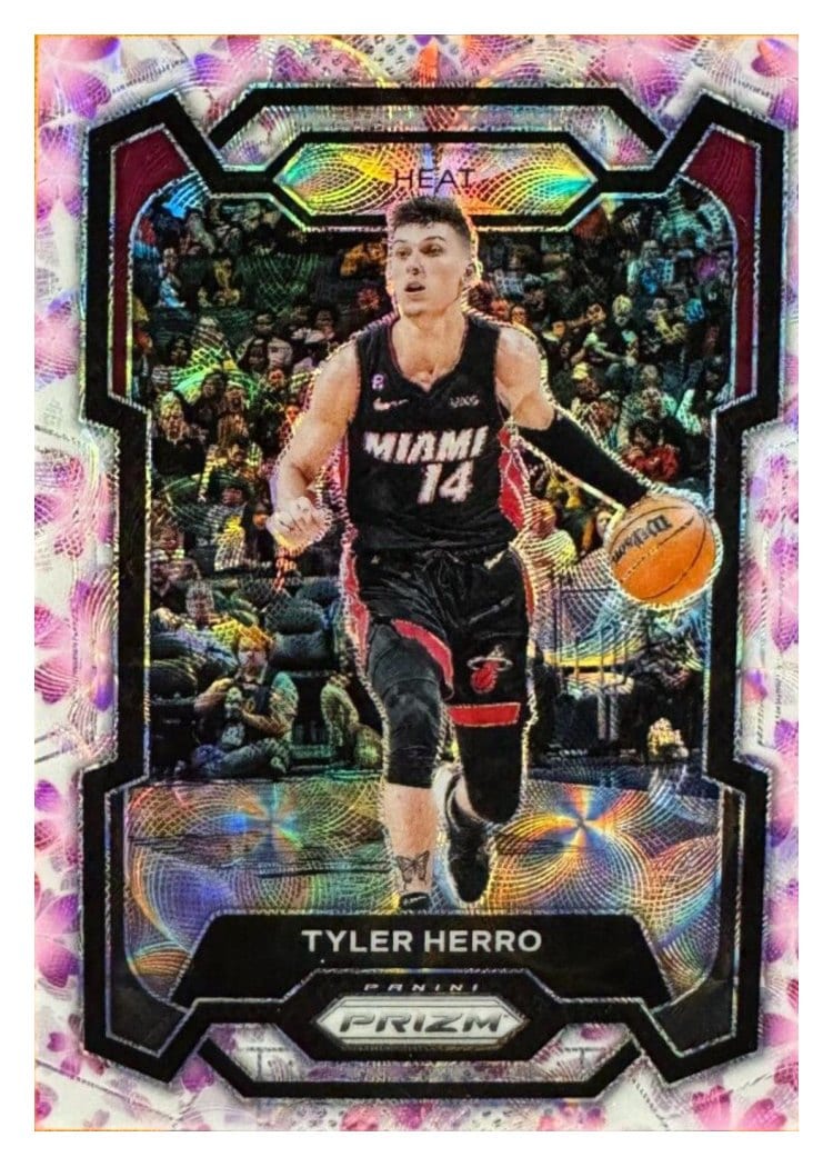 2023-24 Panini Prizm Base Set Tyler Herro #32 card