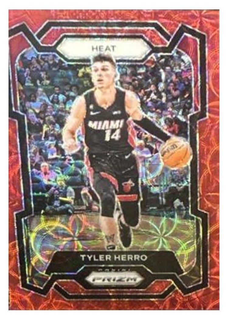2023-24 Panini Prizm Base Set Tyler Herro #32 card