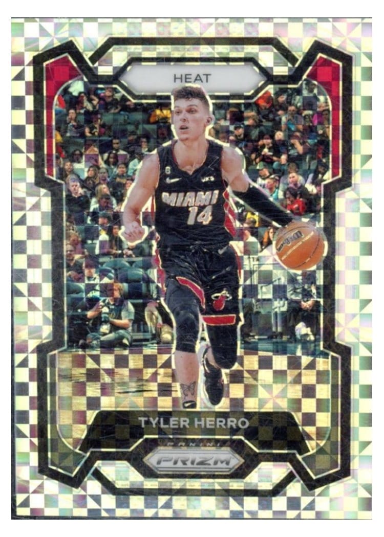 2023-24 Panini Prizm Base Set Tyler Herro #32 card